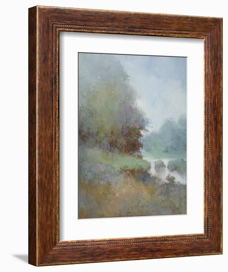 Misty Morning Fog-Jan Zhang-Framed Art Print