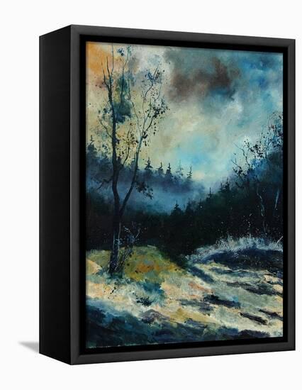 Misty Morning-Pol Ledent-Framed Stretched Canvas