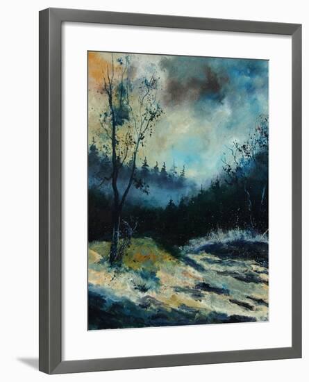 Misty Morning-Pol Ledent-Framed Art Print