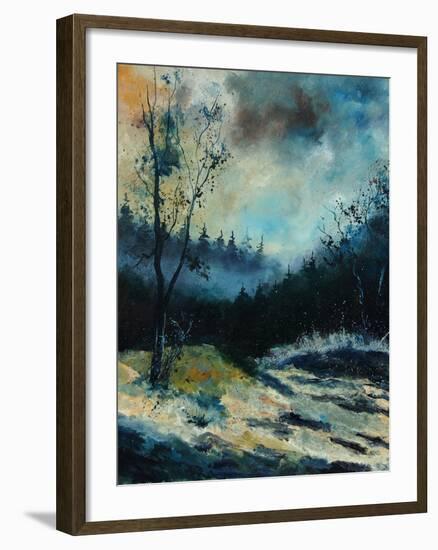 Misty Morning-Pol Ledent-Framed Art Print