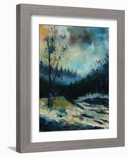 Misty Morning-Pol Ledent-Framed Art Print