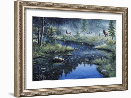 Misty Morning-Jeff Tift-Framed Giclee Print