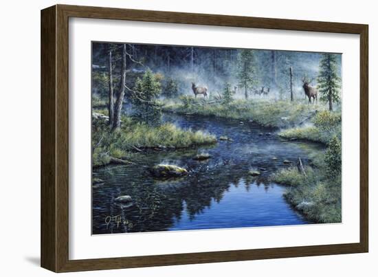 Misty Morning-Jeff Tift-Framed Giclee Print