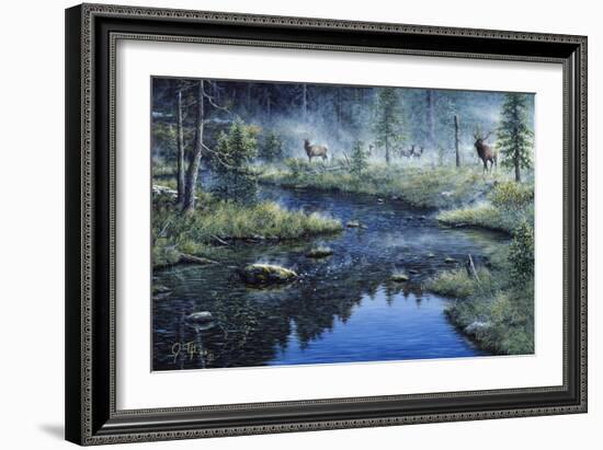 Misty Morning-Jeff Tift-Framed Giclee Print