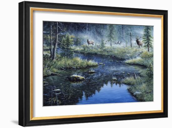 Misty Morning-Jeff Tift-Framed Giclee Print