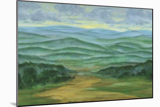 Misty Mountain View I-Julie Joy-Mounted Art Print