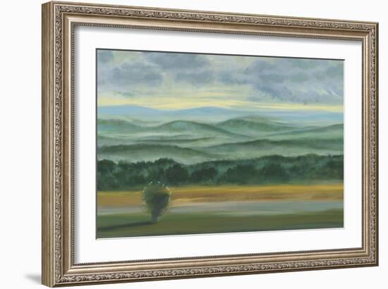 Misty Mountain View II-Julie Joy-Framed Art Print