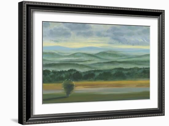 Misty Mountain View II-Julie Joy-Framed Art Print