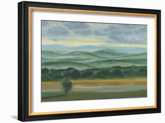 Misty Mountain View II-Julie Joy-Framed Art Print