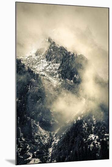 Misty Mountains-Andrew Geiger-Mounted Giclee Print