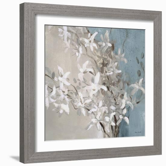 Misty Orchids (Blue) I-Lanie Loreth-Framed Art Print