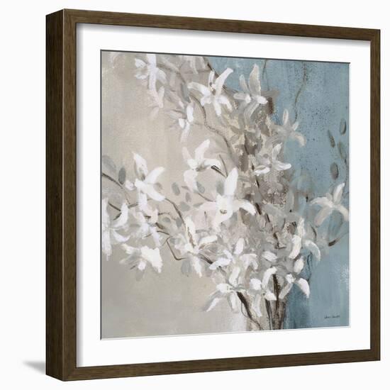 Misty Orchids (Blue) I-Lanie Loreth-Framed Art Print