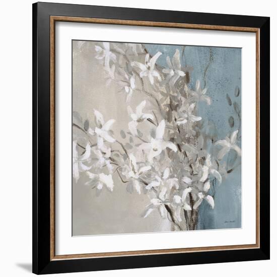 Misty Orchids (Blue) I-Lanie Loreth-Framed Art Print