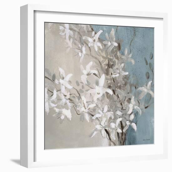 Misty Orchids (Blue) I-Lanie Loreth-Framed Art Print