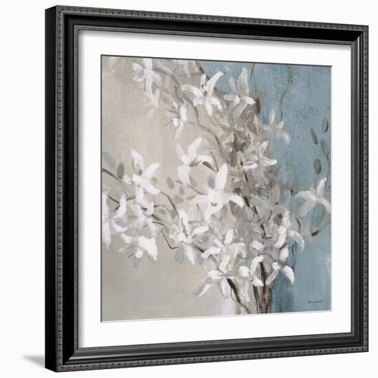 Misty Orchids (Blue) I-Lanie Loreth-Framed Art Print