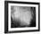 Misty Path in Black and White-Craig Roberts-Framed Photographic Print