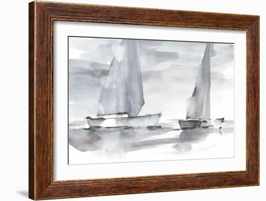 Misty Sails II-Ethan Harper-Framed Art Print