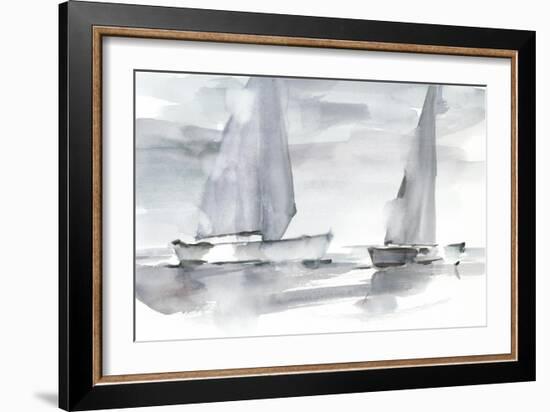 Misty Sails II-Ethan Harper-Framed Art Print