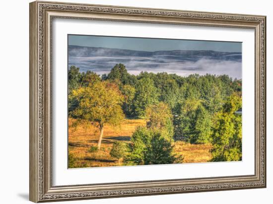 Misty Shawangunk View-Robert Goldwitz-Framed Photographic Print