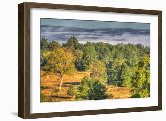 Misty Shawangunk View-Robert Goldwitz-Framed Photographic Print