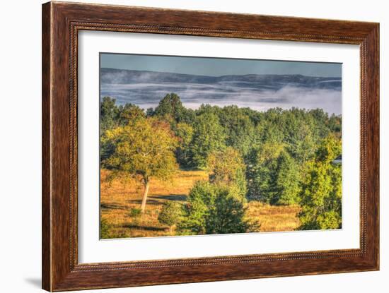 Misty Shawangunk View-Robert Goldwitz-Framed Photographic Print