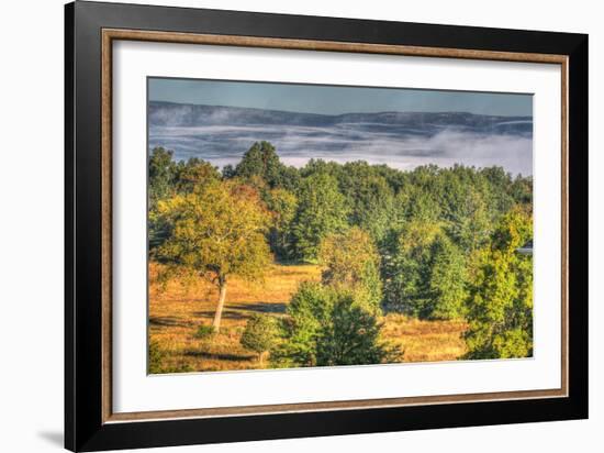 Misty Shawangunk View-Robert Goldwitz-Framed Photographic Print