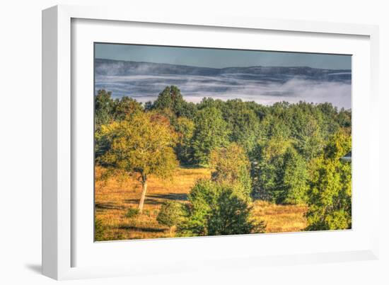 Misty Shawangunk View-Robert Goldwitz-Framed Photographic Print