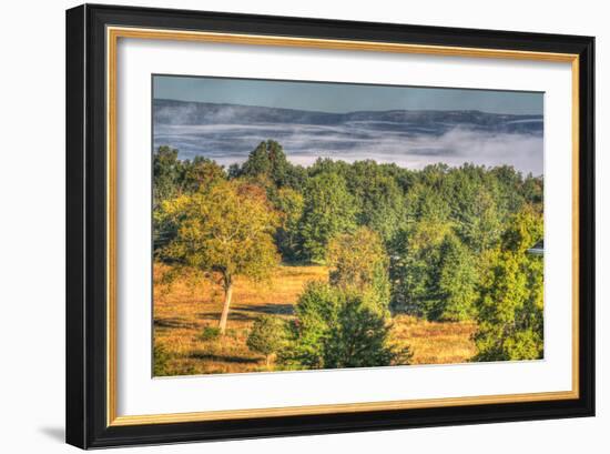 Misty Shawangunk View-Robert Goldwitz-Framed Photographic Print