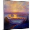 Misty View, 2023 (Oil on Canvas)-Lee Campbell-Mounted Giclee Print