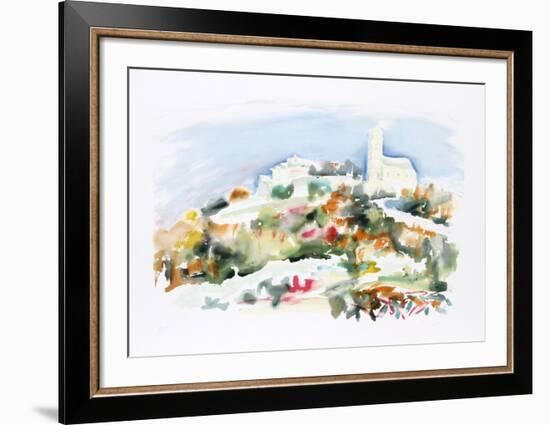 Misty Village-Bogdan Grom-Framed Collectable Print