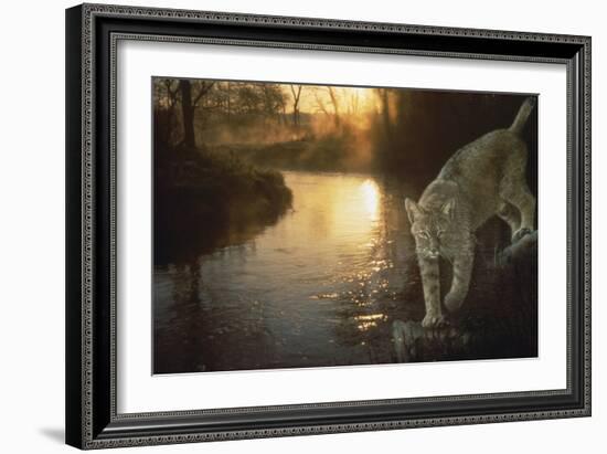 Misty Water Morn-Gordon Semmens-Framed Giclee Print