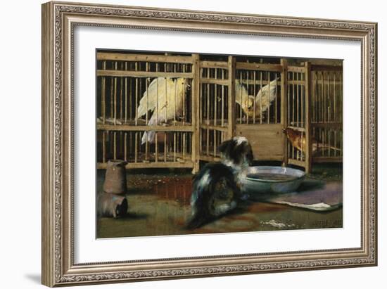 Misunderstanding-John Haberle-Framed Giclee Print