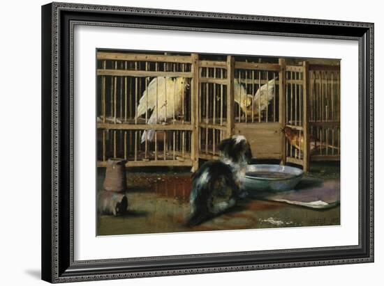 Misunderstanding-John Haberle-Framed Giclee Print