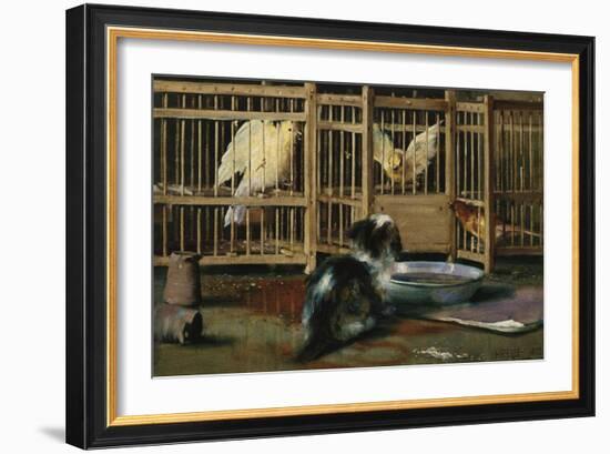 Misunderstanding-John Haberle-Framed Giclee Print