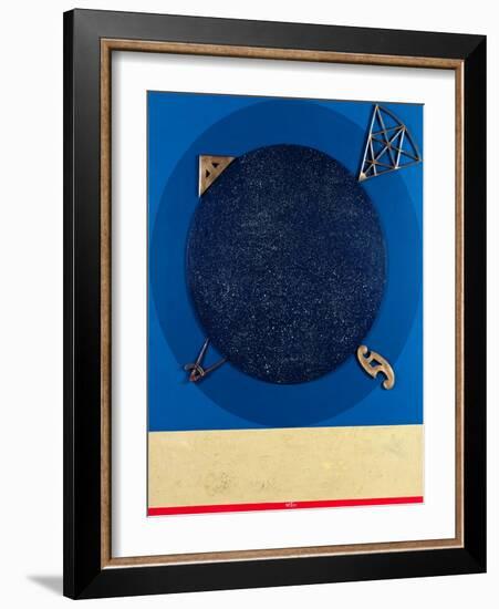 Misuratore, 1999-Lucio Del Pezzo-Framed Giclee Print