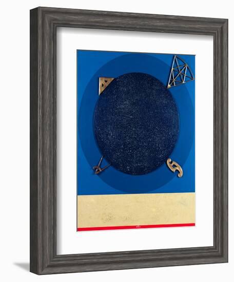 Misuratore, 1999-Lucio Del Pezzo-Framed Giclee Print