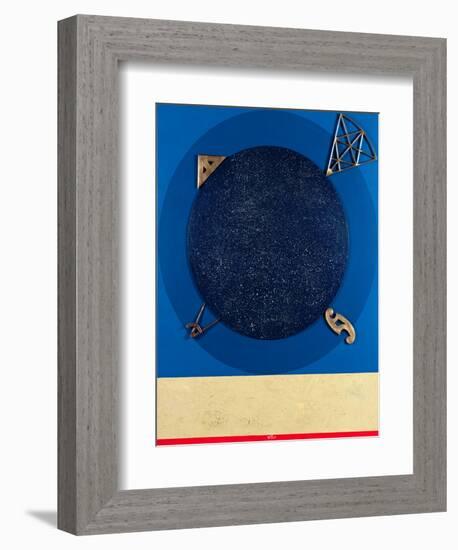 Misuratore, 1999-Lucio Del Pezzo-Framed Giclee Print