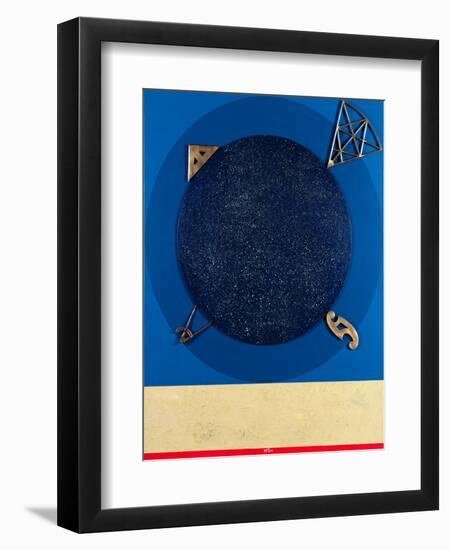 Misuratore, 1999-Lucio Del Pezzo-Framed Giclee Print