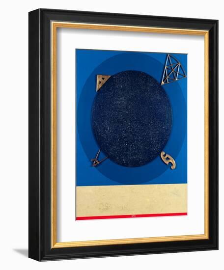 Misuratore, 1999-Lucio Del Pezzo-Framed Giclee Print