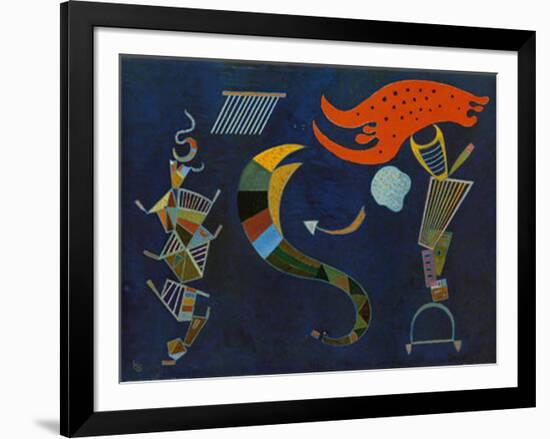 Mit dem Pfeil, c.1943-Wassily Kandinsky-Framed Art Print