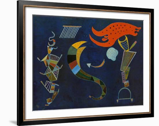 Mit dem Pfeil, c.1943-Wassily Kandinsky-Framed Art Print