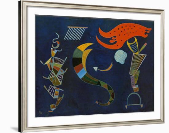 Mit dem Pfeil, c.1943-Wassily Kandinsky-Framed Art Print