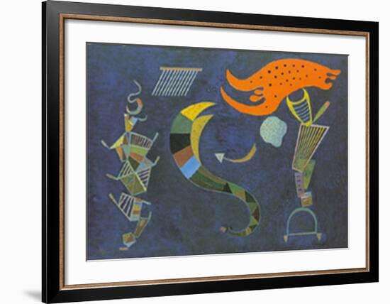 Mit Dem Pfeil, c.1943-Wassily Kandinsky-Framed Art Print