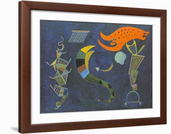 Mit Dem Pfeil, c.1943-Wassily Kandinsky-Framed Art Print