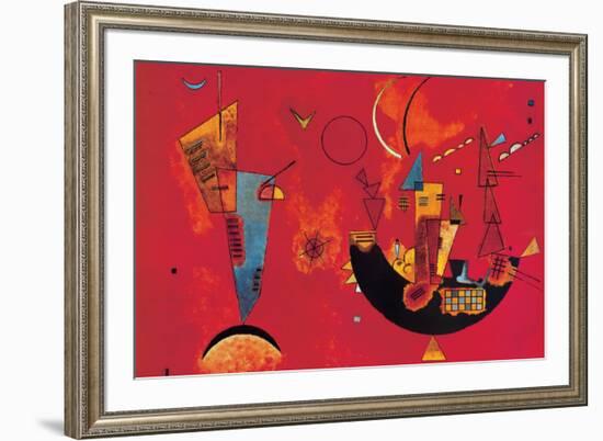 Mit und Gegen-Wassily Kandinsky-Framed Premium Giclee Print