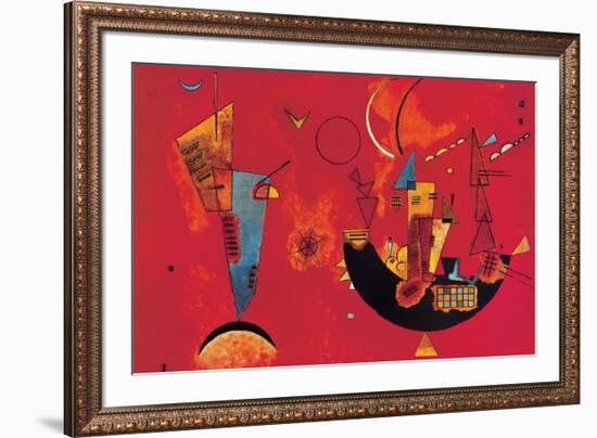 Mit und Gegen-Wassily Kandinsky-Framed Premium Giclee Print