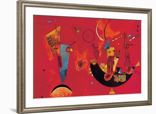 Mit und Gegen-Wassily Kandinsky-Framed Premium Giclee Print