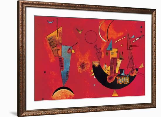 Mit und Gegen-Wassily Kandinsky-Framed Premium Giclee Print