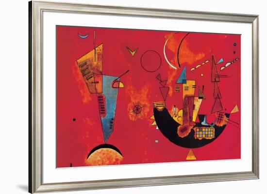 Mit und Gegen-Wassily Kandinsky-Framed Premium Giclee Print