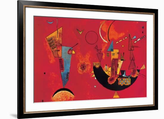 Mit und Gegen-Wassily Kandinsky-Framed Premium Giclee Print